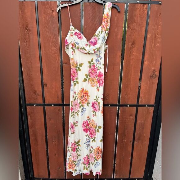 Reformation Floral Reya Dress size 8 NWT - Picture 2 of 7